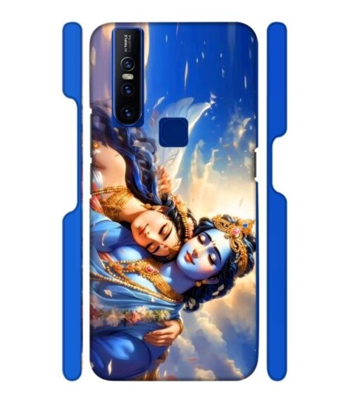 Shri radha krishna wonderful Ai genrated Vivo V15 Mobile Cover