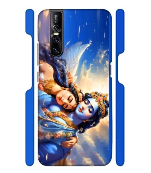 Shri radha krishna wonderful Ai genrated Vivo V15 Pro Mobile Cover