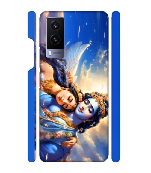 Shri radha krishna wonderful Ai genrated Vivo V21 E Mobile Cover
