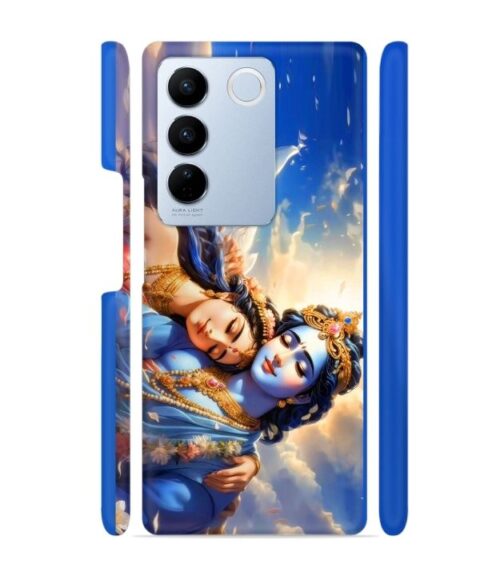 Shri radha krishna wonderful Ai genrated Vivo V27 5G Mobile Cover