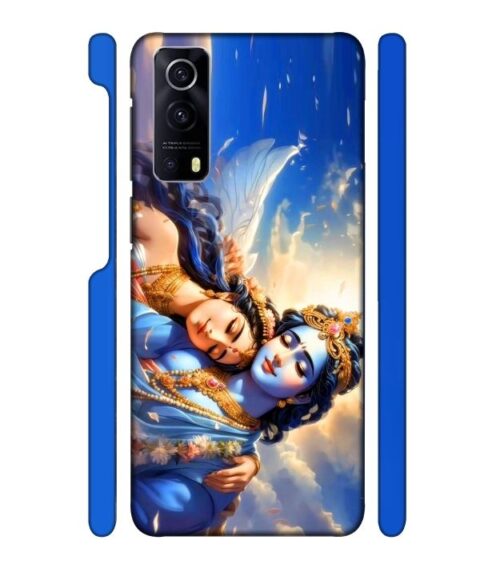 Shri radha krishna wonderful Ai genrated iQOO Z3 Mobile Cover