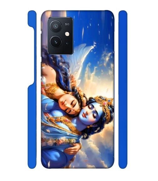 Shri radha krishna wonderful Ai genrated iQOO Z6 Mobile Cover