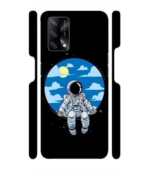 Vintage space anime graphics Oppo F19 S Mobile Cover