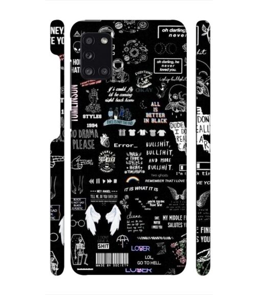 Self love Samsung Galaxy A31 Mobile Cover