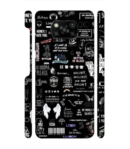 self love Poco X3 Mobile Cover