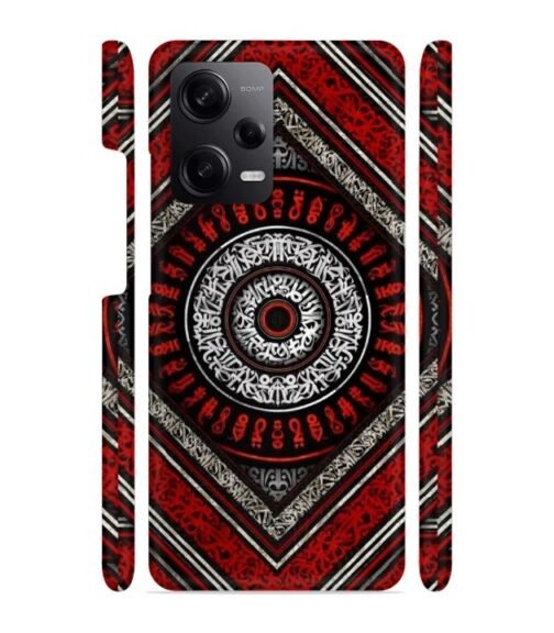 Abstract design Redmi Note 12 (5G) Mobile Cover