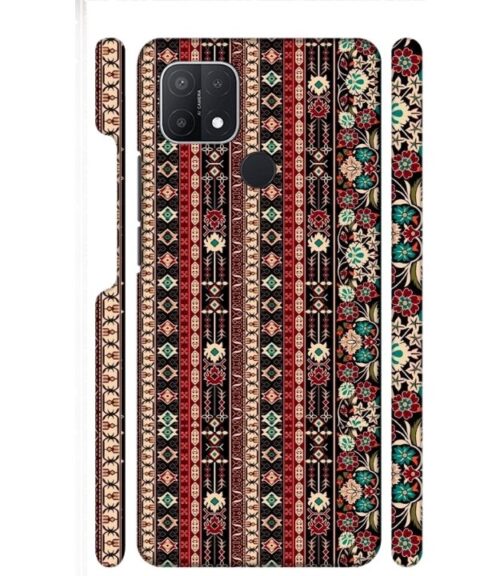 Abstract design Oppo A15 S Mobile Cover