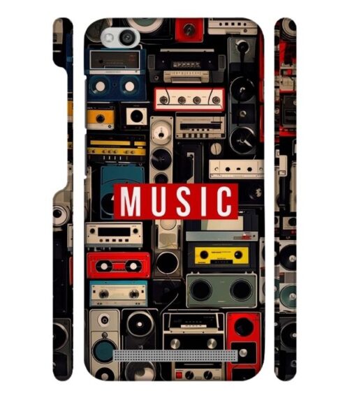 FM radio, speaker with vintage theme Redmi 5A Mobile Cover