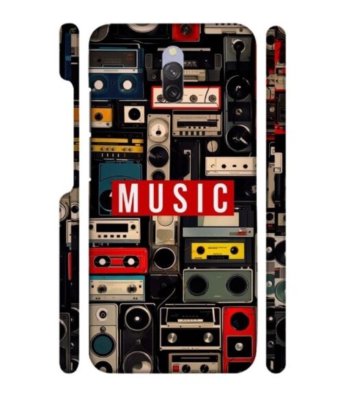 FM radio, speaker with vintage theme Redmi 8A Dual Mobile Cover
