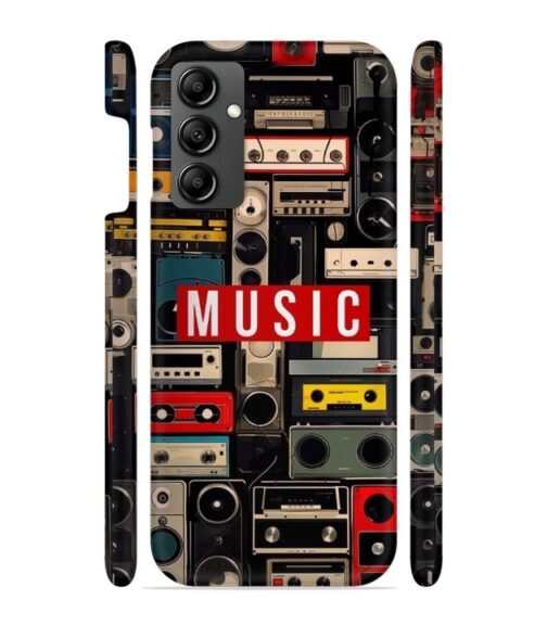 FM radio, speaker with vintage theme Samsung Galaxy A14 5G Mobile Cover