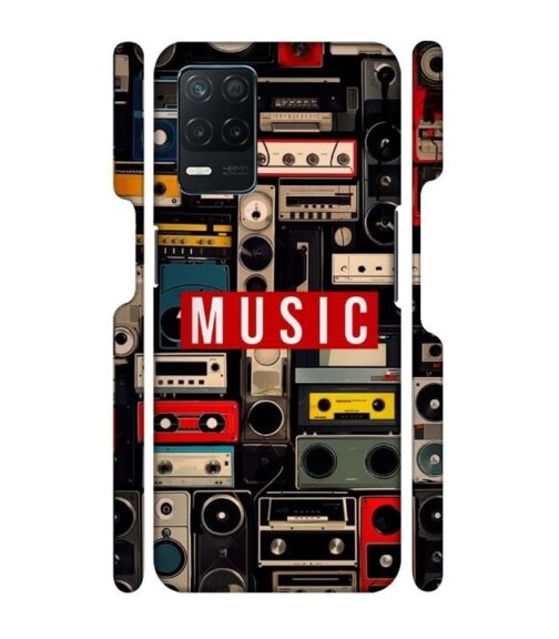 FM radio, speaker with vintage theme Realme 9 (5G) Mobile Cover
