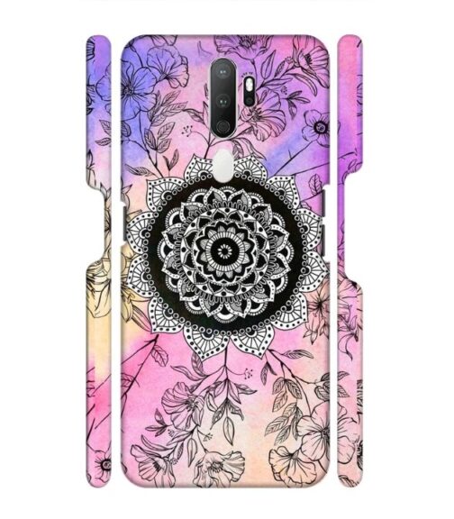 Creative rangoli pattern Oppo A9 (2020) Mobile Cover