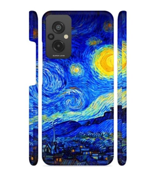 Abstract painting design to the sky and mountain Redmi 11 Prime (4G) Mobile Cover