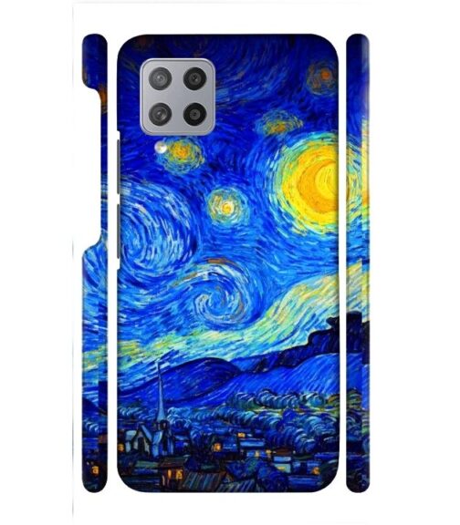 Abstract painting design to the sky and mountain Samsung Galaxy M33 5G Mobile Cover
