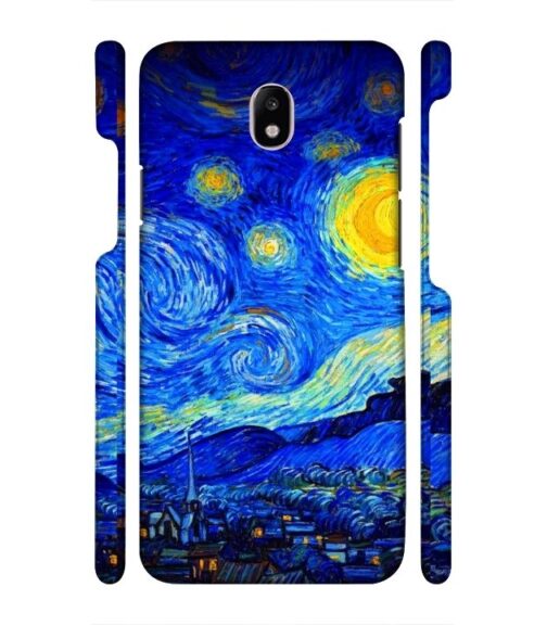 Abstract painting design to the sky and mountain Samsung Galaxy J7 (2017) Mobile Cover