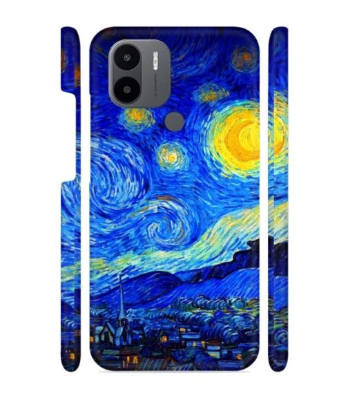 Abstract painting design to the sky and mountain Poco C50 Mobile Cover