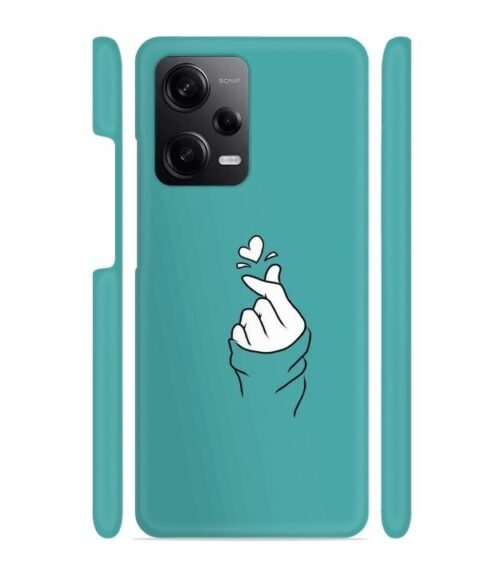 Blue Turquoise Abstract Redmi Note 12 (5G) Mobile Cover