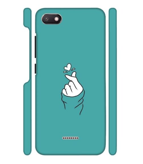 Blue Turquoise Abstract Redmi 6 A Mobile Cover