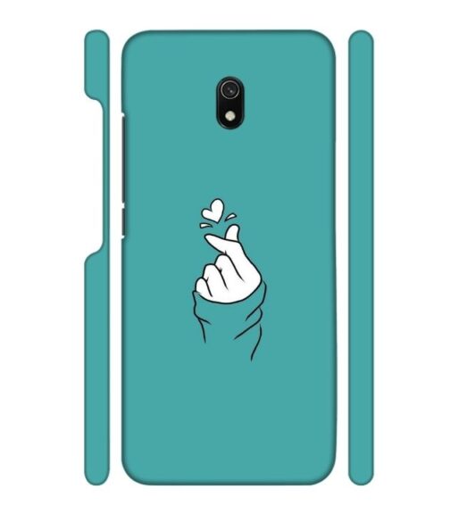 Blue Turquoise Abstract Redmi 8 A Mobile Cover