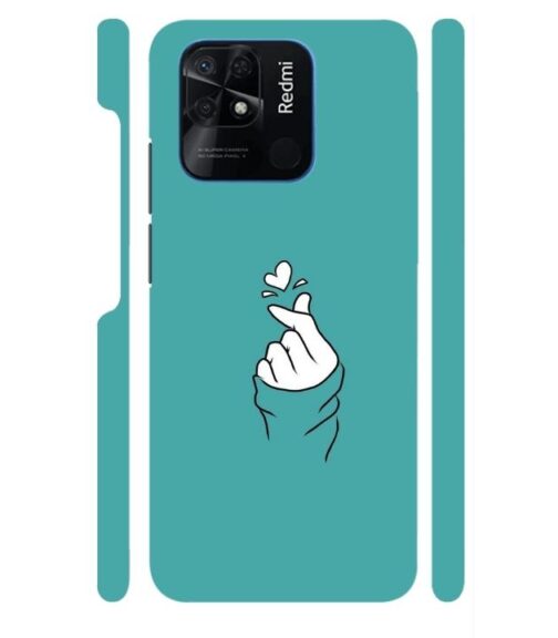 Blue Turquoise Abstract Redmi 10 Mobile Cover
