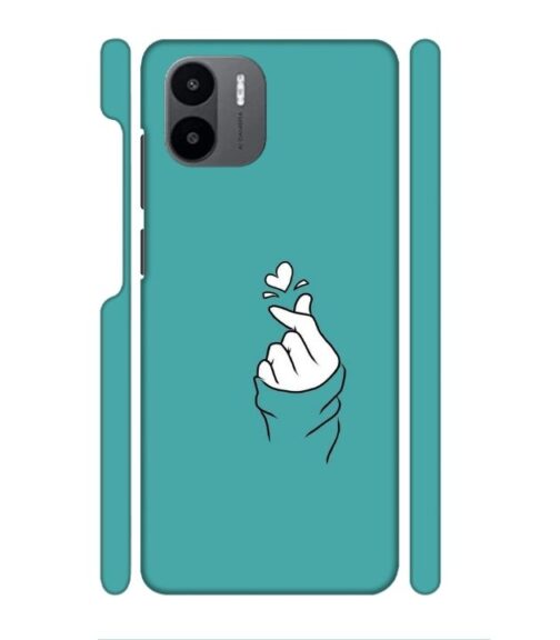 Blue Turquoise Abstract Redmi A1 Mobile Cover
