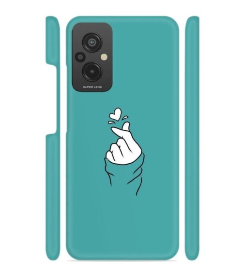 Blue Turquoise Abstract Redmi 11 Prime (4G) Mobile Cover