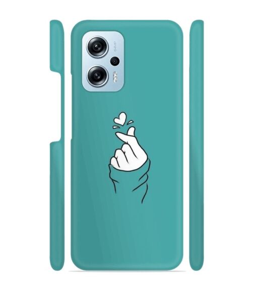 Blue Turquoise Abstract Redmi K50i 5G Mobile Cover