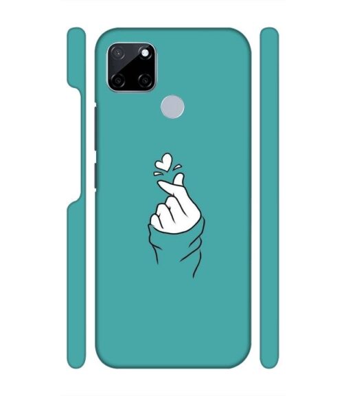 Blue Turquoise Abstract Realme C21 Y Mobile Cover