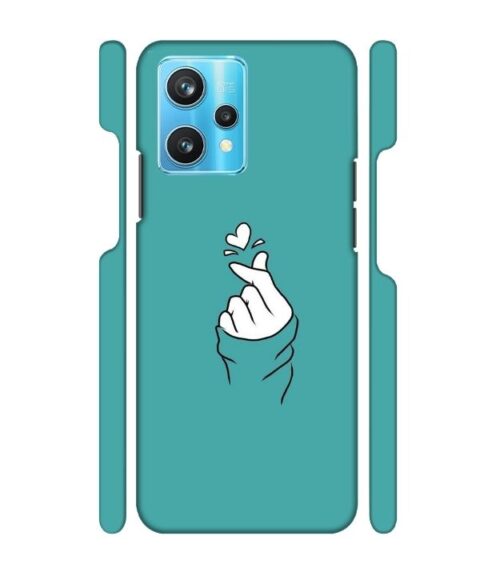 Blue Turquoise Abstract Realme 9 Pro Plus Mobile Cover