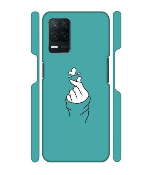 Blue Turquoise Abstract Realme 9 (5G) Mobile Cover