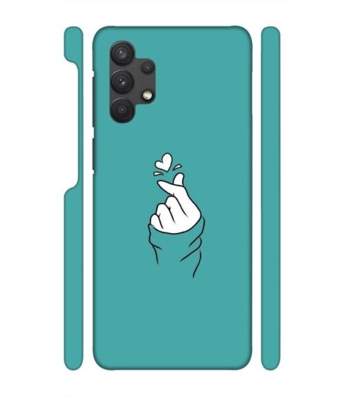 Blue Turquoise Abstract Samsung Galaxy A32 Mobile Cover