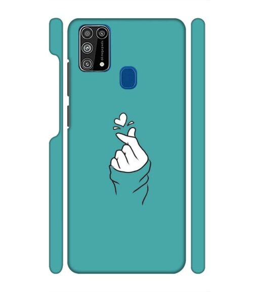 Blue Turquoise Abstract Samsung Galaxy M31 Mobile Cover