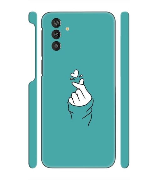 Blue Turquoise Abstract Samsung Galaxy M13 4G Mobile Cover