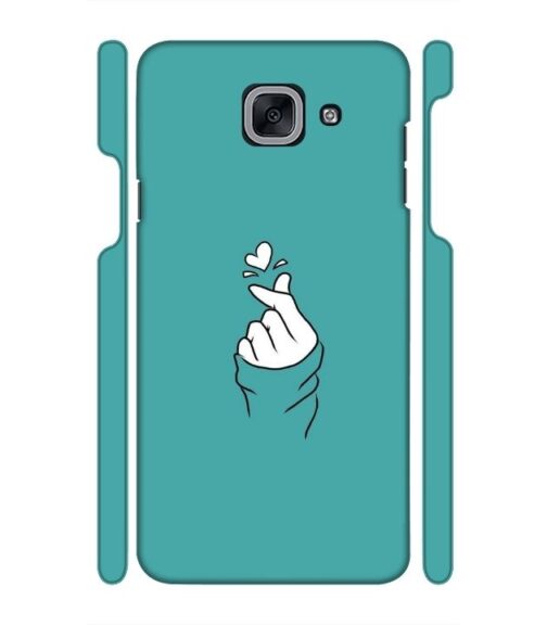 Blue Turquoise Abstract Samsung Galaxy J7 Max Mobile Cover