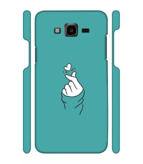 Blue Turquoise Abstract Samsung Galaxy J7 (2016) Mobile Cover