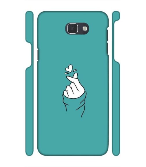 Blue Turquoise Abstract Samsung Galaxy J7 Prime Mobile Cover