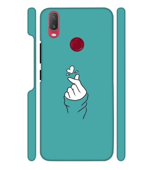 Blue Turquoise Abstract Vivo Y95 Mobile Cover