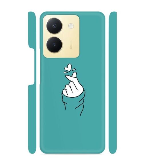 Blue Turquoise Abstract Vivo Y36 Mobile Cover