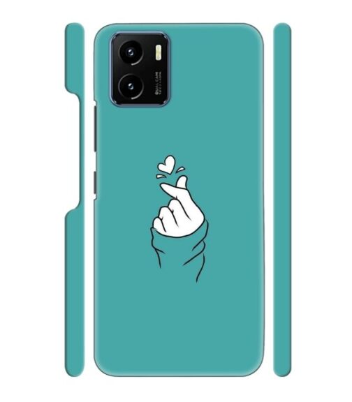 Blue Turquoise Abstract Vivo Y15 S Mobile Cover