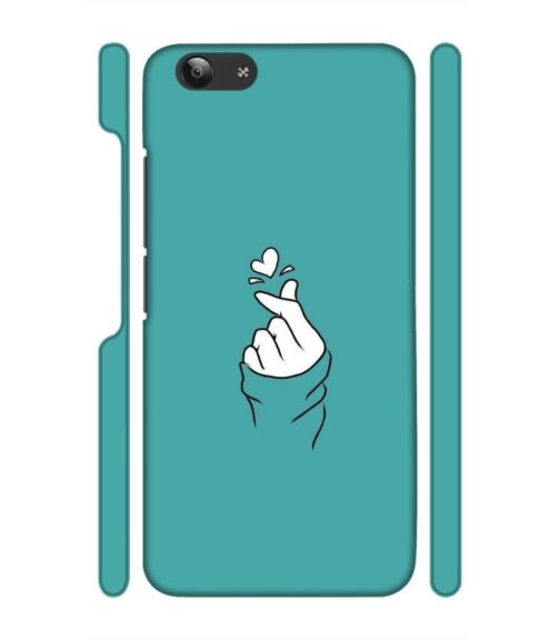 Blue Turquoise Abstract Vivo Y53 Mobile Cover