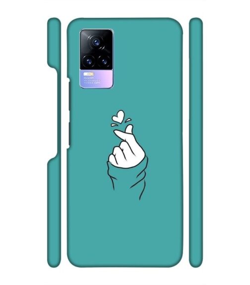 Blue Turquoise Abstract Vivo Y73 Mobile Cover