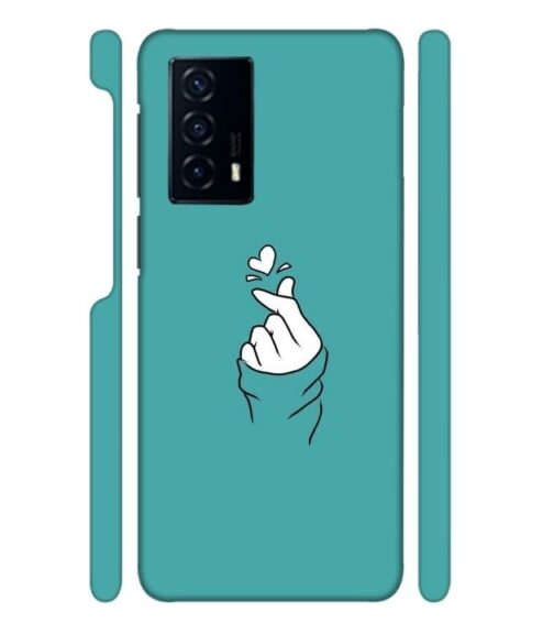 Blue Turquoise Abstract Vivo V23 E (5G) Mobile Cover