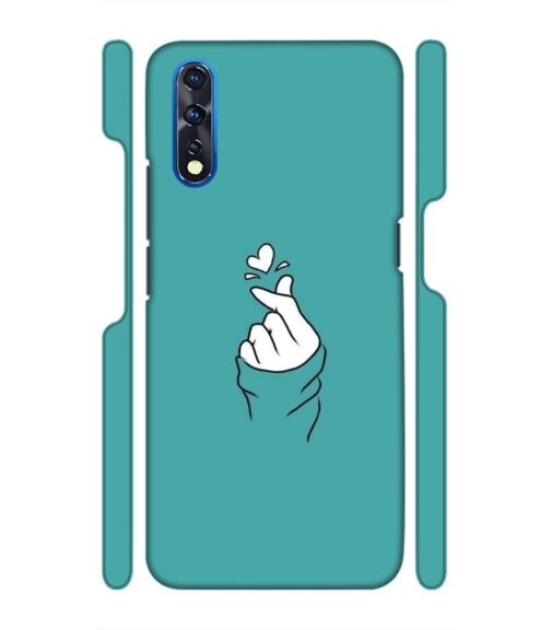 Blue Turquoise Abstract Vivo Z1 X Mobile Cover