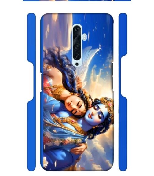 Shri radha krishna wonderful Ai genrated Oppo Reno 2Z Mobile Cover