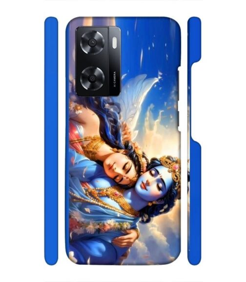 Shri radha krishna wonderful Ai genrated Oppo A77 S Mobile Cover