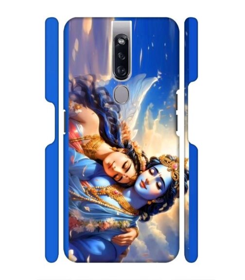 Shri radha krishna wonderful Ai genrated Oppo F11 Mobile Cover