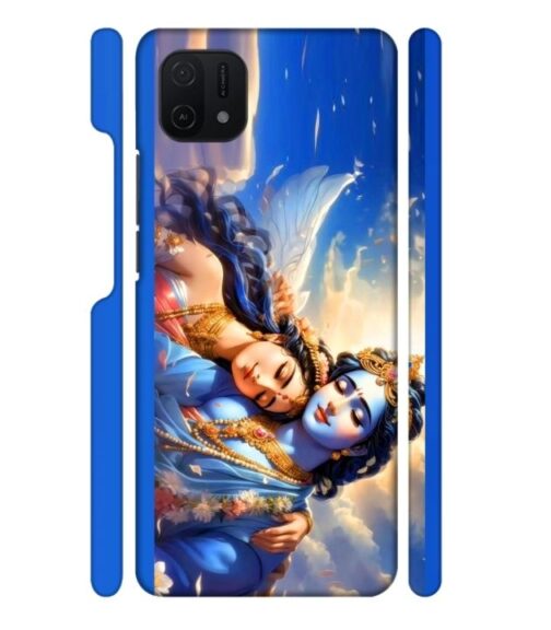 Shri radha krishna wonderful Ai genrated Oppo A16 E Mobile Cover