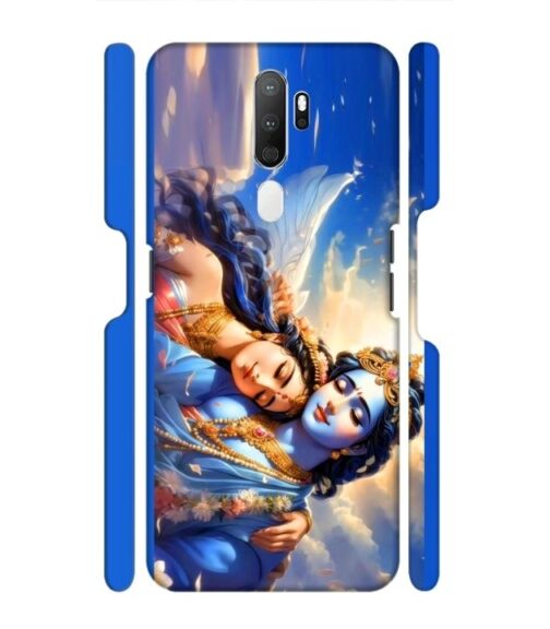 Shri radha krishna wonderful Ai genrated Oppo A9 (2020) Mobile Cover
