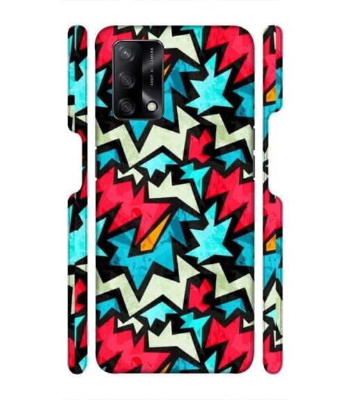 Colorfull background Oppo F19 S Mobile Cover
