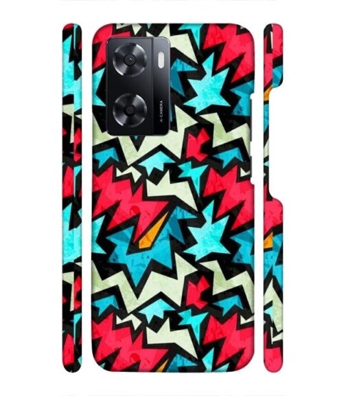 Colorfull background Oppo A77 S Mobile Cover